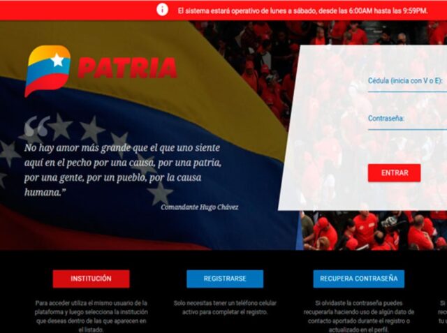 Pagan dos bonos del sistema Patria con aumento: ¿a quiénes van dirigidos?