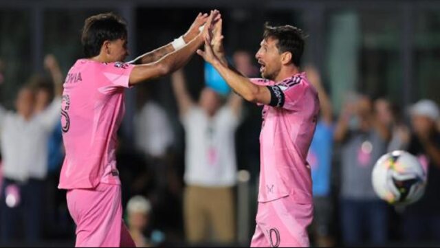 Telasco Segovia anota por el Inter Miami en el debut de De Paul