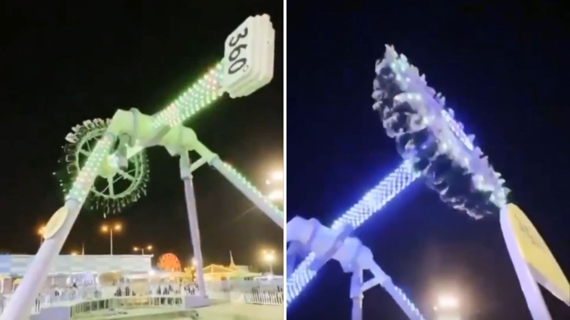 Colapso de atracción en parque de diversiones de Arabia Saudita dejó 23 heridos