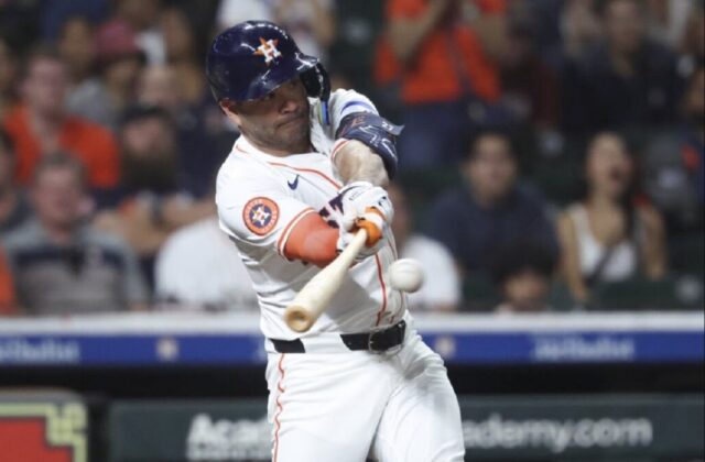 José Altuve llega a los 41 juegos multihits