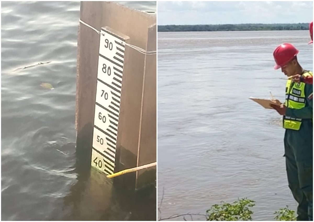 Nivel del Río Orinoco registró una leve disminución