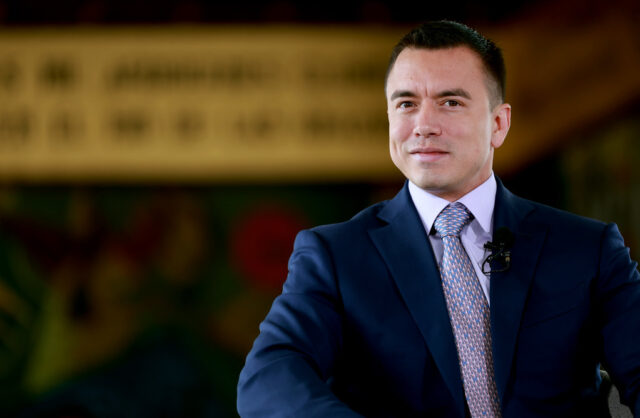 Noboa impulsa consulta popular que plantea instalación de bases militares extranjeras en Ecuador