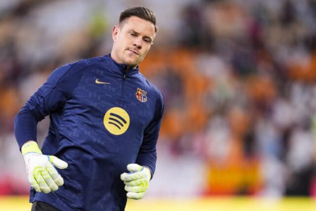 Ter Stegen se hace un control médico rutinario tras su lesión