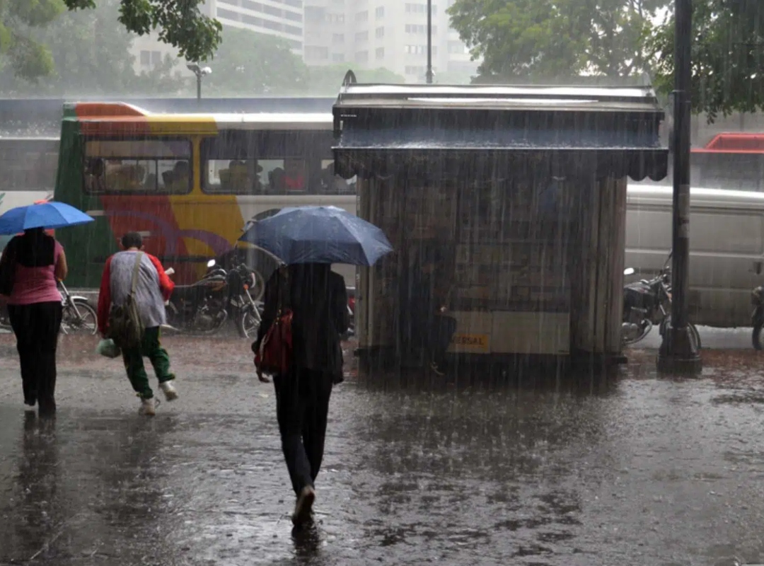 Inameh pronosticó lluvias y actividad eléctrica en varios estados del país