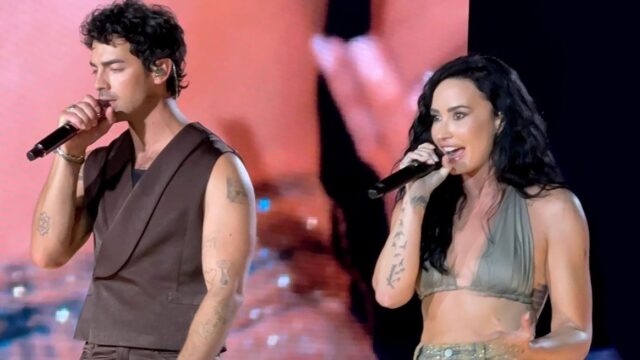 Joe Jonas y Demi Lovato emocionaron a sus fans con un inesperado reencuentro
