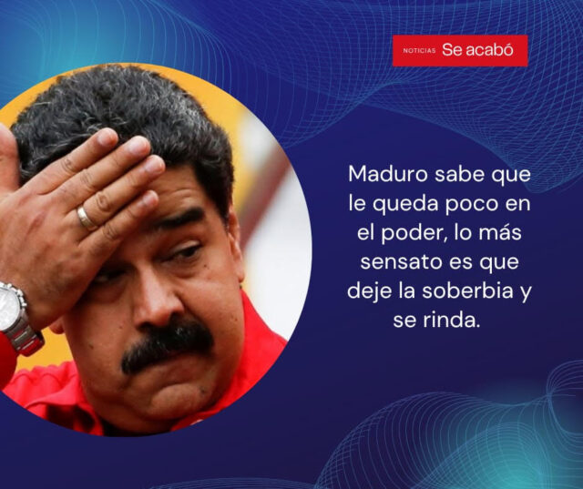 ¡El miedo de Maduro! 