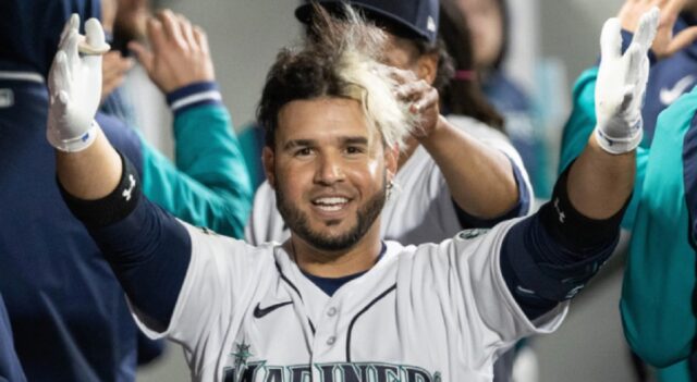 Eugenio Suárez alcanzó los 100 hits