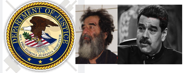 Cuando Washington señala al enemigo: Hussein y Maduro