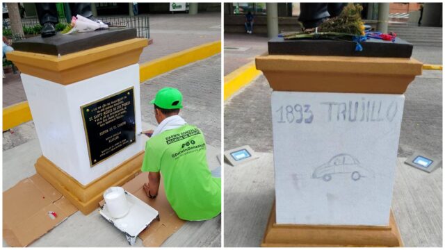 Vandalizaron escultura de José Gregorio Hernández en Baruta