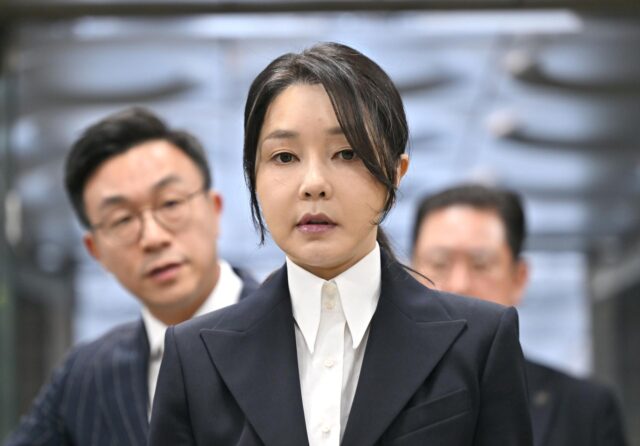 Arrestaron a la ex primera dama surcoreana Kim Keon-hee por presunta corrupción