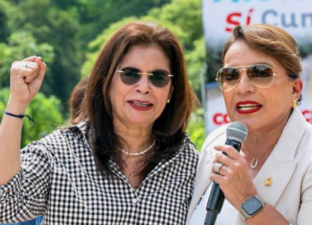 Xiomara Castro y Rixi Moncada: subyugadas a Nicolás Maduro
