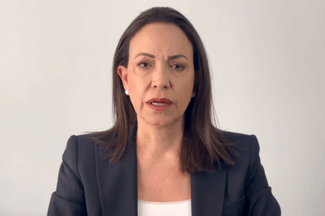 María Corina Machado al gobierno de Maduro: "Sus días, sin duda, están contados"