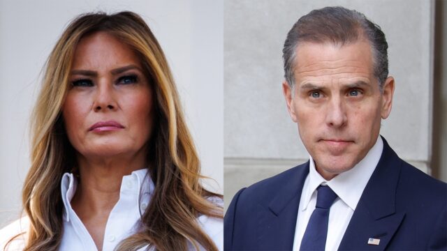 Melania Trump amenaza con demandar a Hunter Biden por vincularla a Jeffrey Epstein