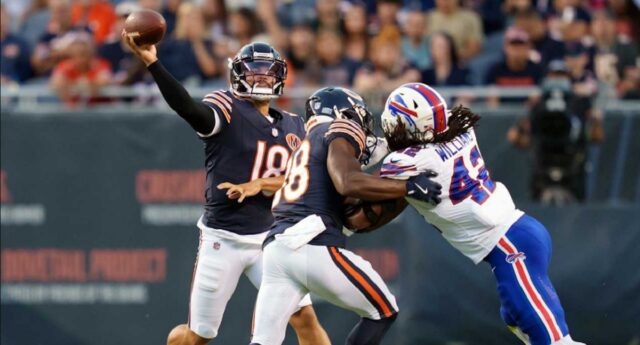 Los Chicago Bears blanquearon a los Buffalo Bills en la NFL