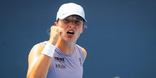 Swiatek llegó por primera vez a la final de Cincinnati