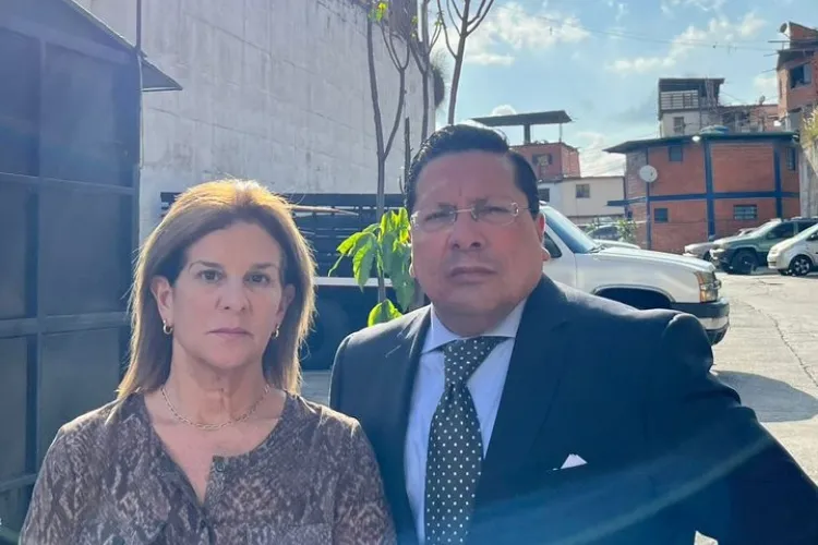 María Costanza Cipriani está preocupada por el estado de salud de su esposo