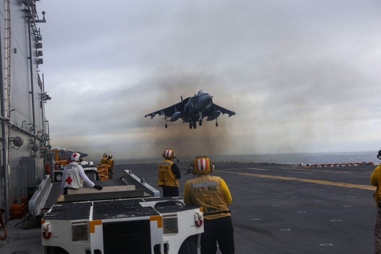 USS Iwo Jima Conducts Flight Operations