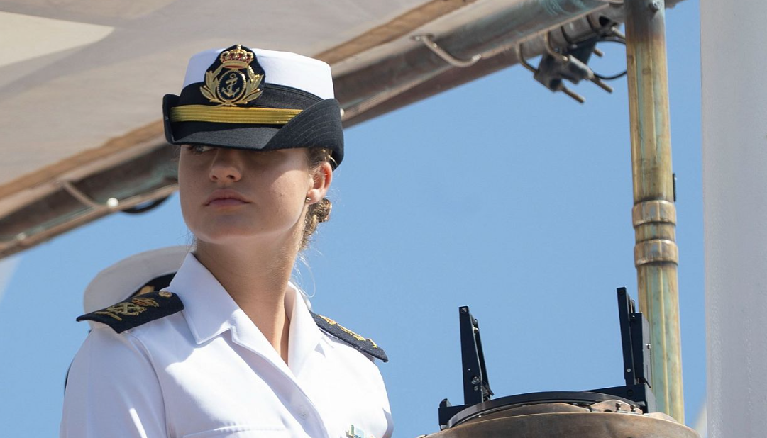 La princesa Leonor está en la recta final de su formación militar