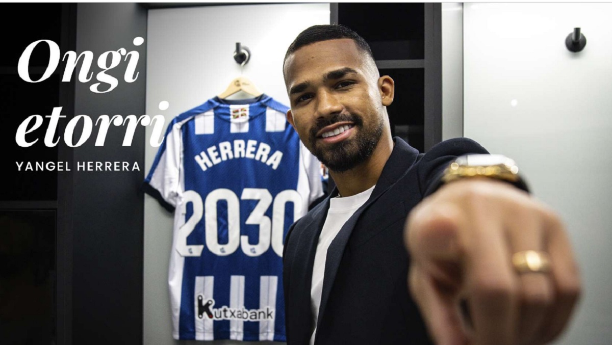 Yangel Herrera jugará con la Real Sociedad: "Es un paso grande"