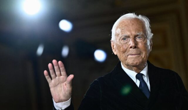 La tierra natal de Giorgio Armani despidió al diseñador en la intimidad