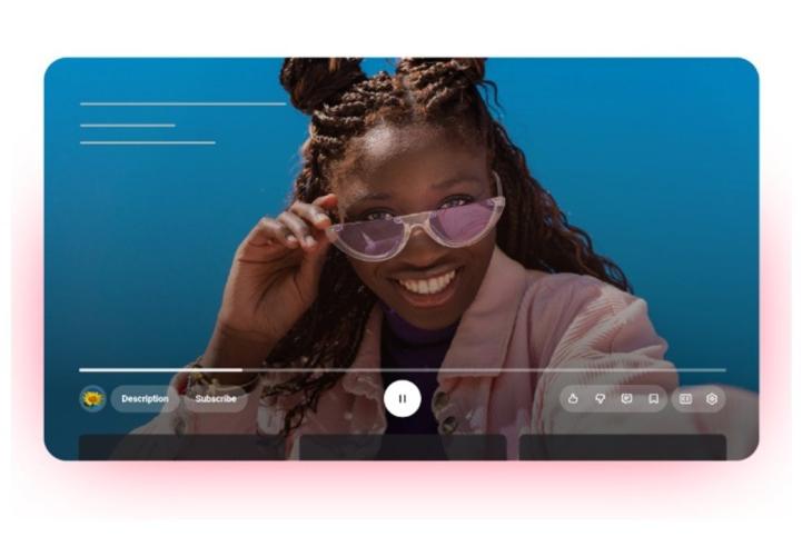 YouTube rediseñó su reproductor de vdeo para una experiencia más envolvente