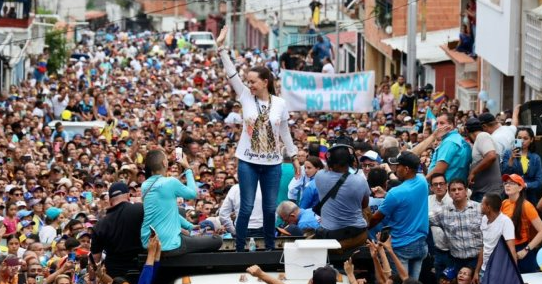 La Nobel María Corina Machado