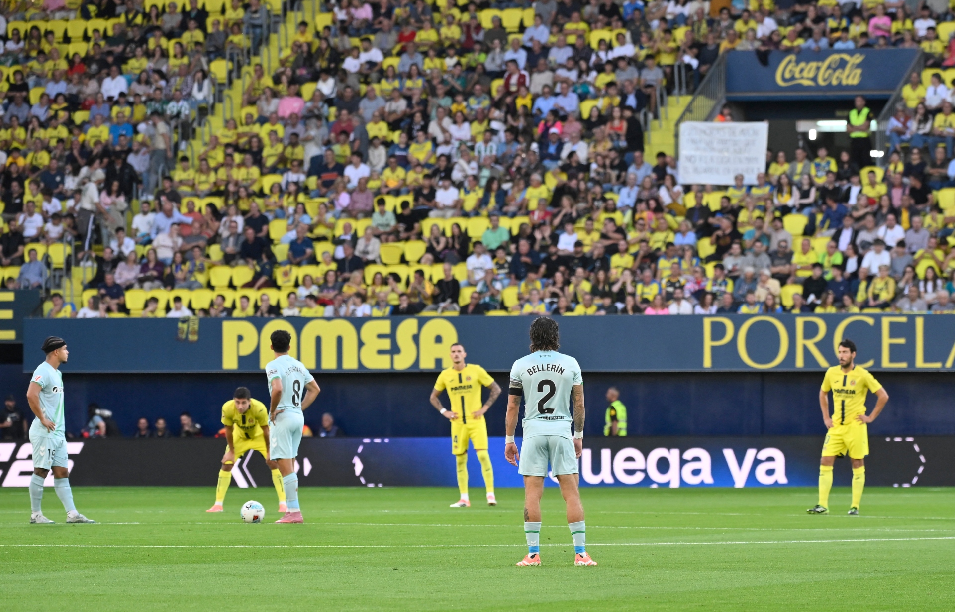 Protesta y censura televisiva: el Villarreal-Barça en Miami desata una guerra en LaLiga
