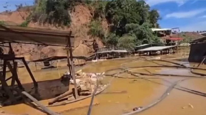 Autoridades continúan búsqueda de mineros fallecidos tras inundación en mina de Bolívar