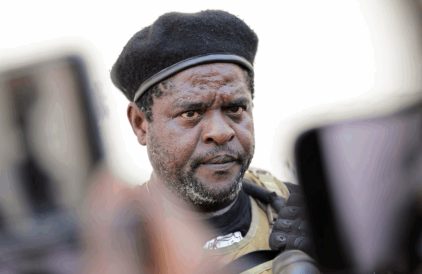 El líder de Viv Ansanm, Jimmy 'Barbecue' Chérizier Fuente de la imagen: HaitiInfoProj vía X 