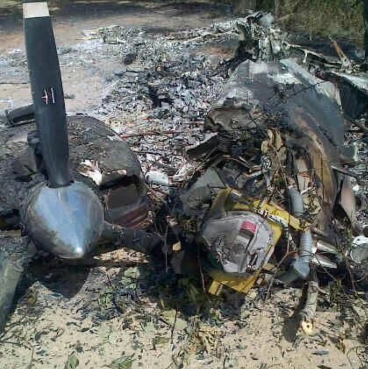 Venezuelan Armed Forces destroy two small planes allegedly linked to drug trafficking