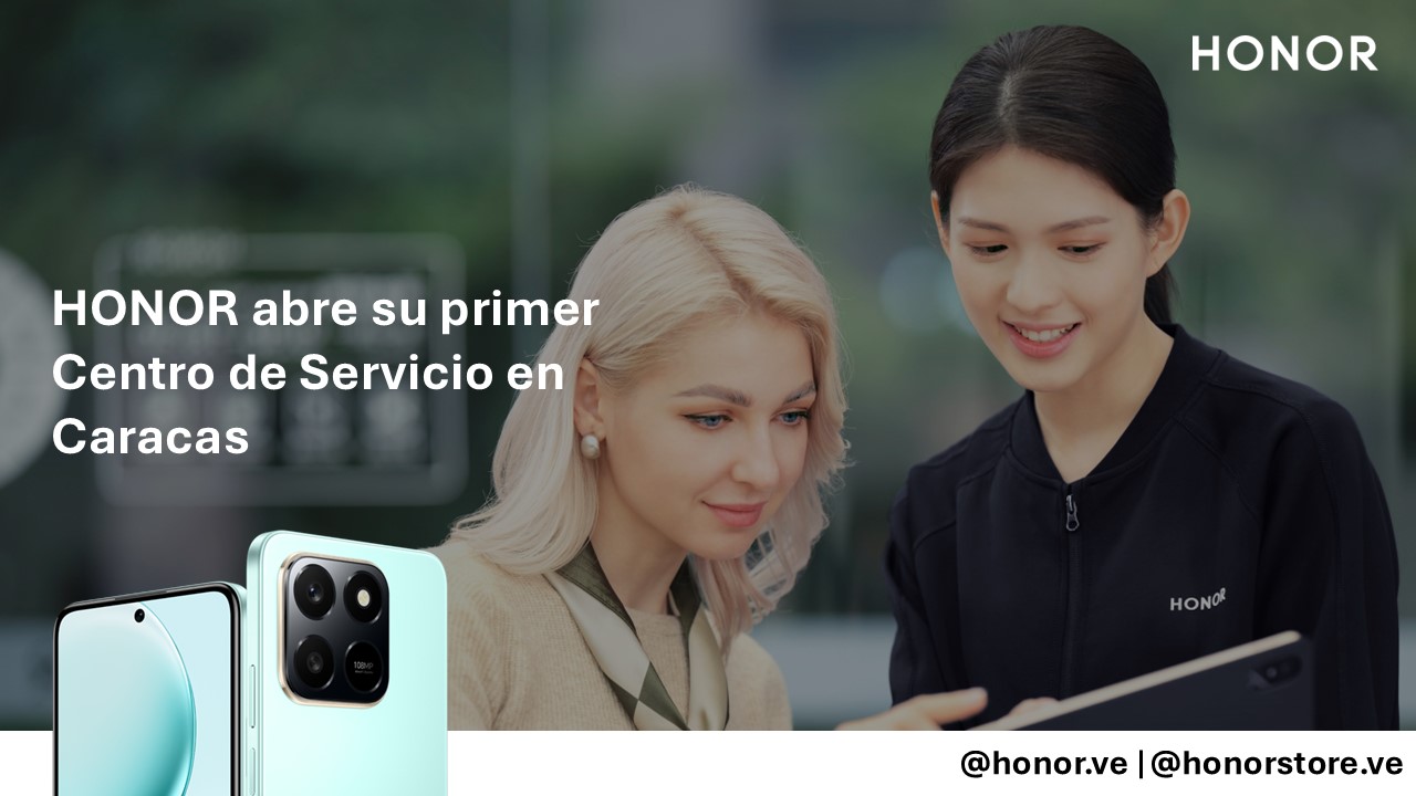HONOR abre su primer Centro de Servicio en Caracas y anuncia la llegada del nuevo HONOR X7d