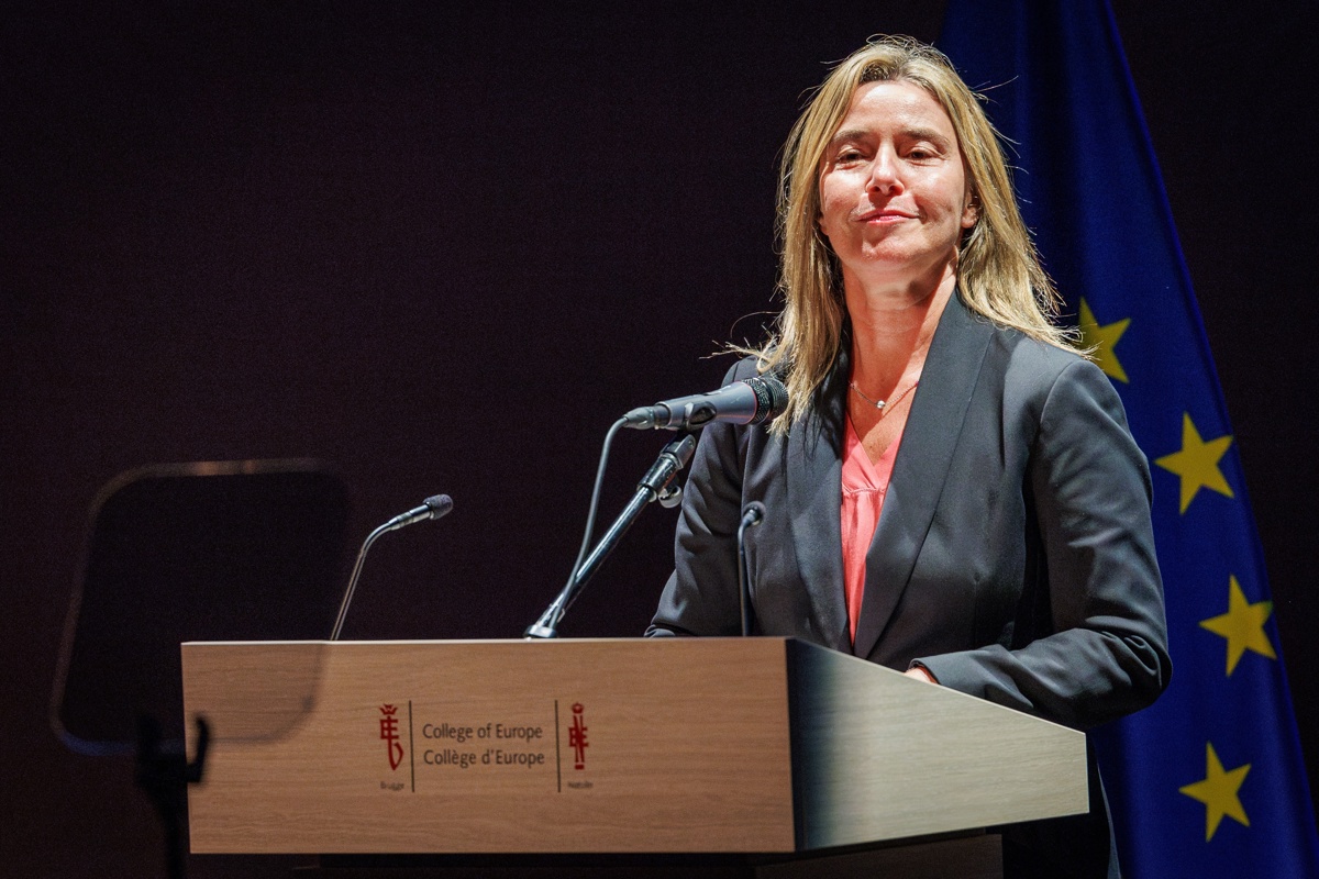 Exjefa de la diplomacia de la UE, Federica Mogherini, imputada por corrupción