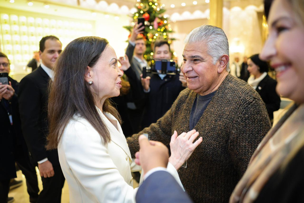 María Corina Machado thanks Panama for its "extraordinary support"