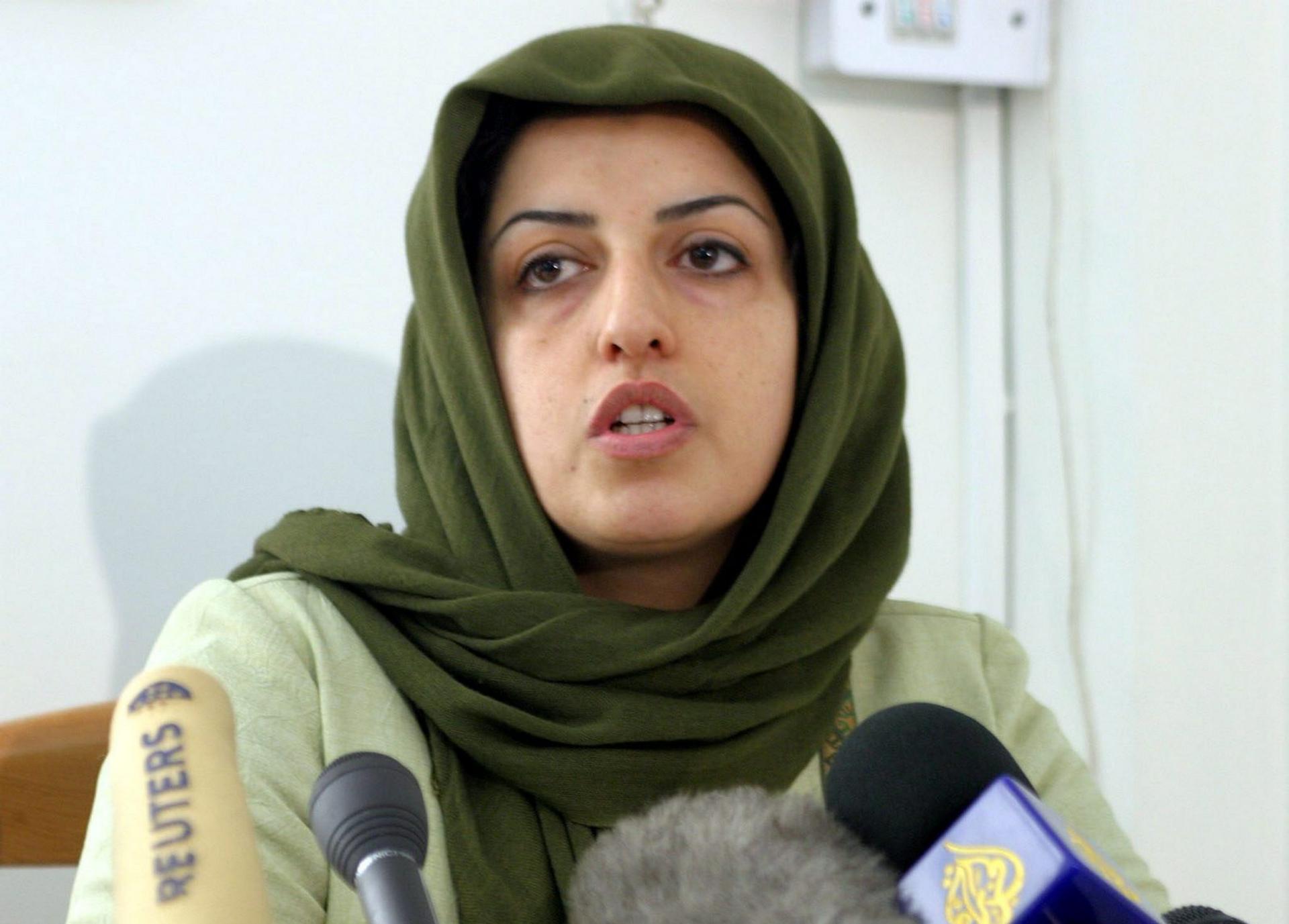 María Corina Machado advierte que la vida de Narges Mohammadi está en peligro