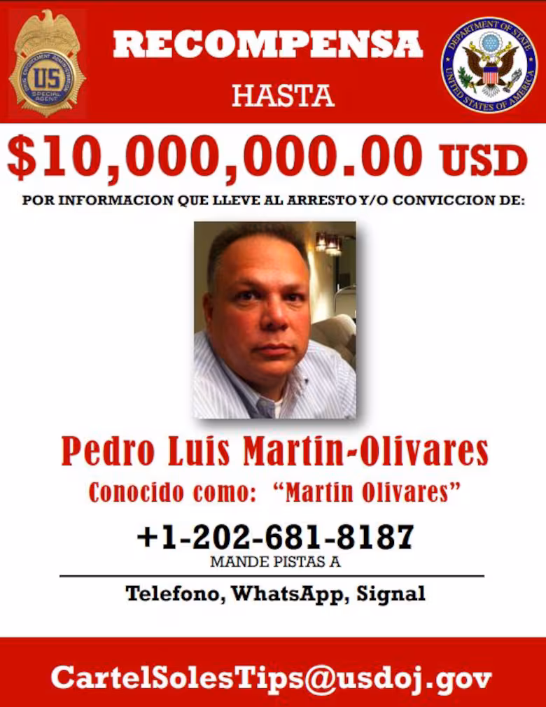 La recompensa de Estados Unidos por Martin Olivares DOS