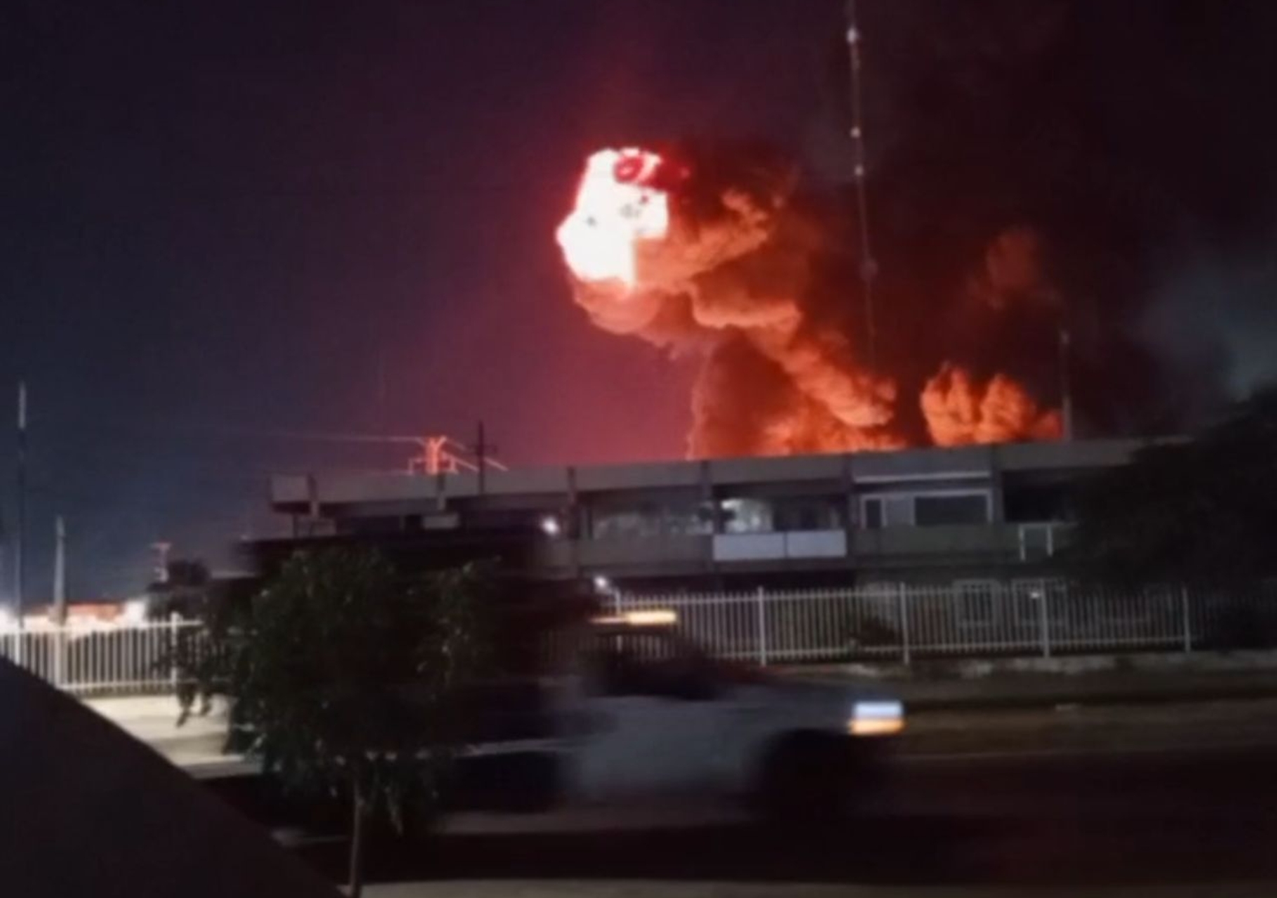 Primazol desmiente vínculo entre incendio y supuesto ataque de EEUU en Venezuela