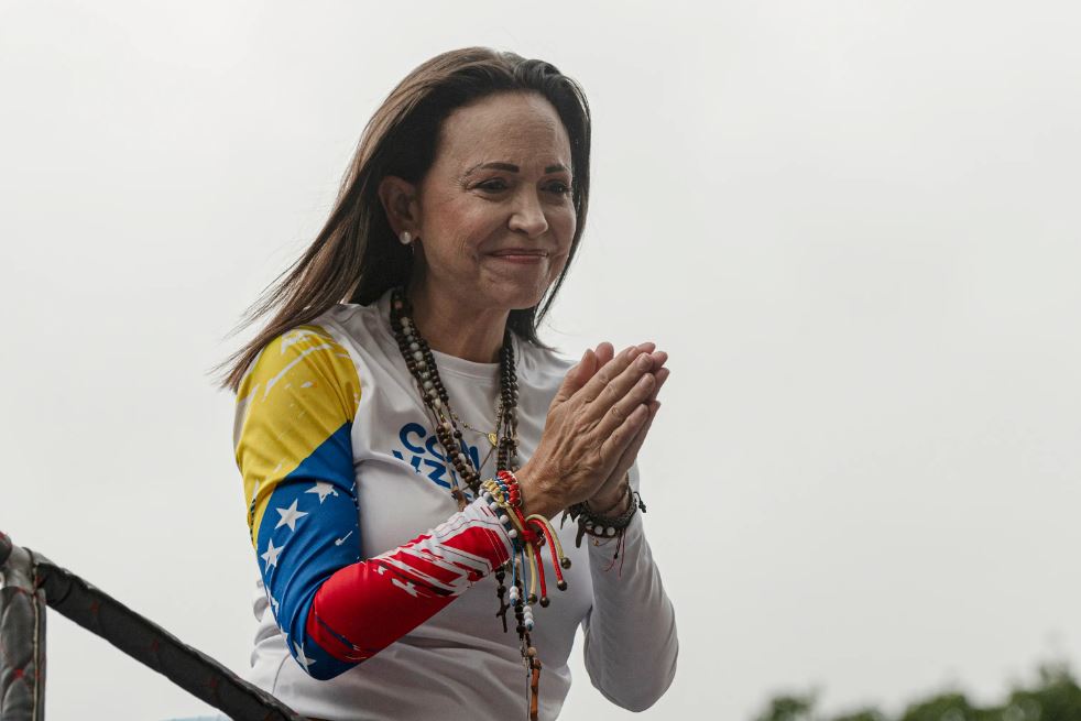 María Corina Machado thanked Trump for his firmness in complying with the law Maria Corina Machado