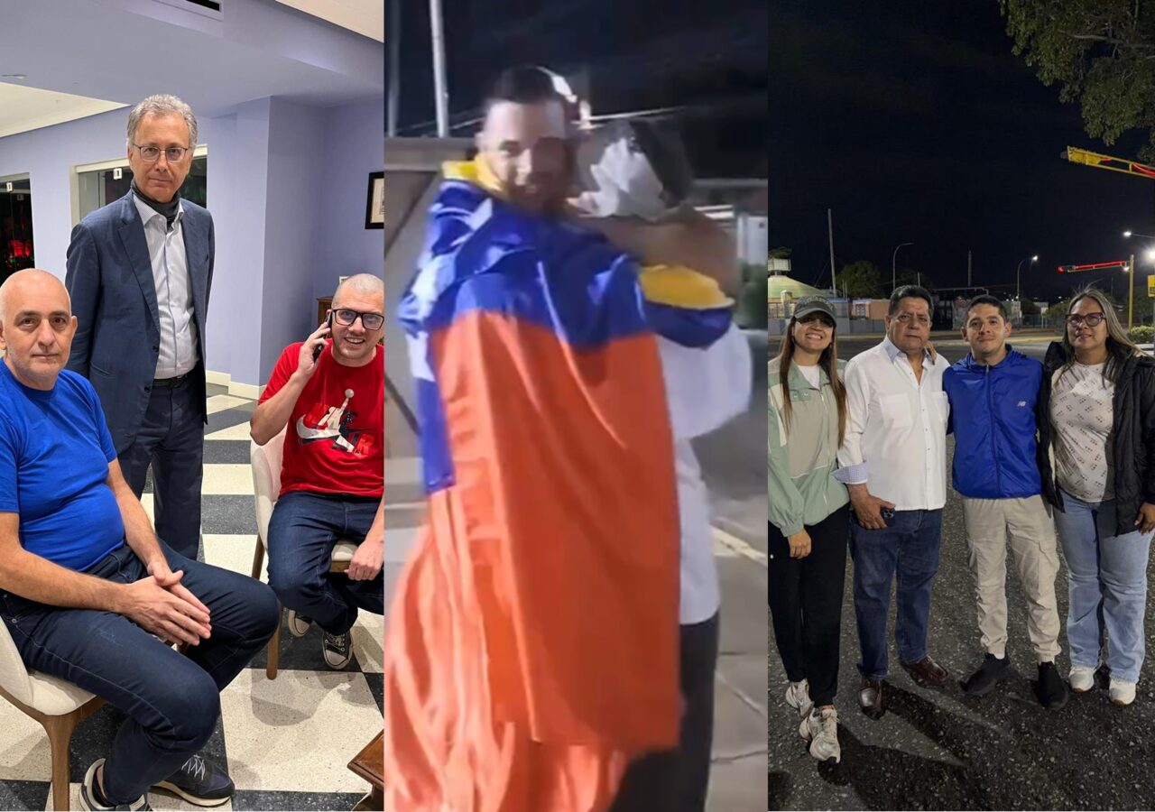 This is how the released political prisoners reacted when they left prison