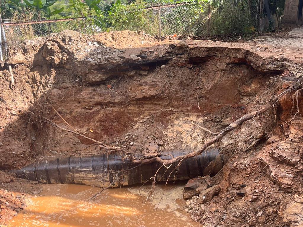 Main pipe rupture