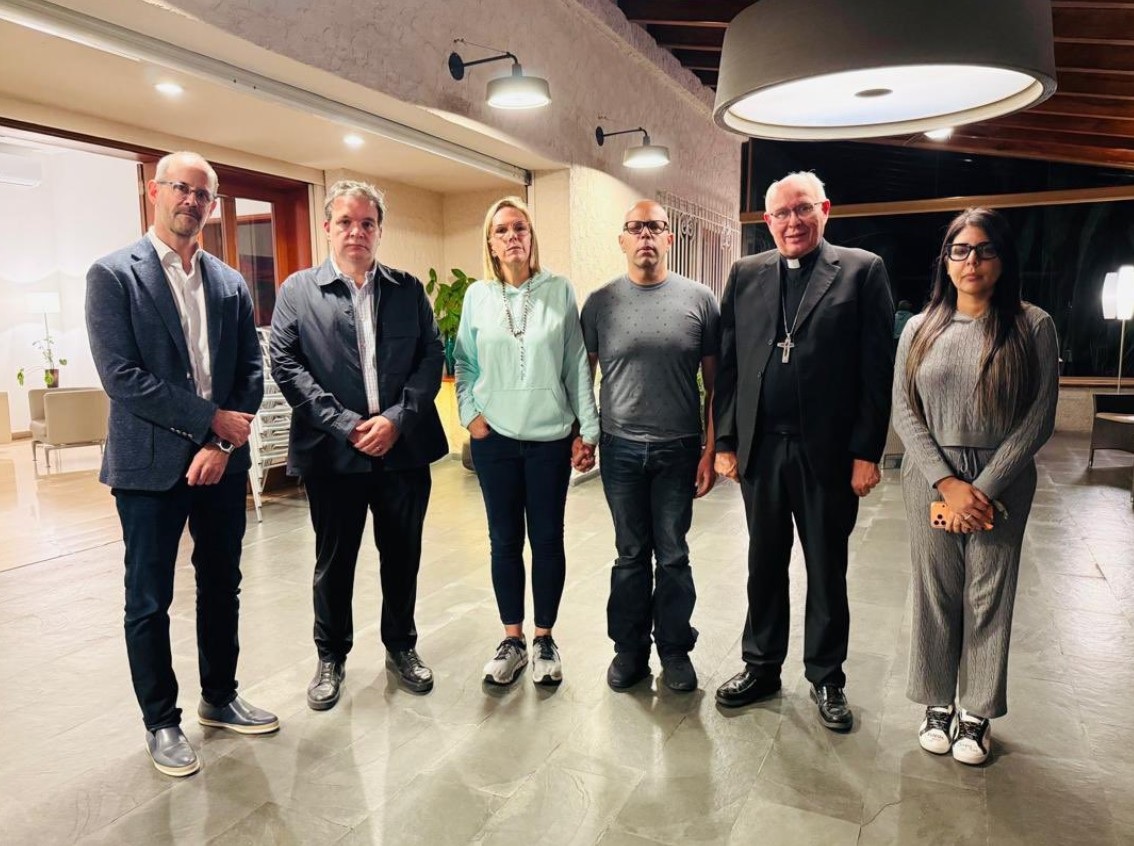 Los presentes en la excarcelación de Rafael Tudares