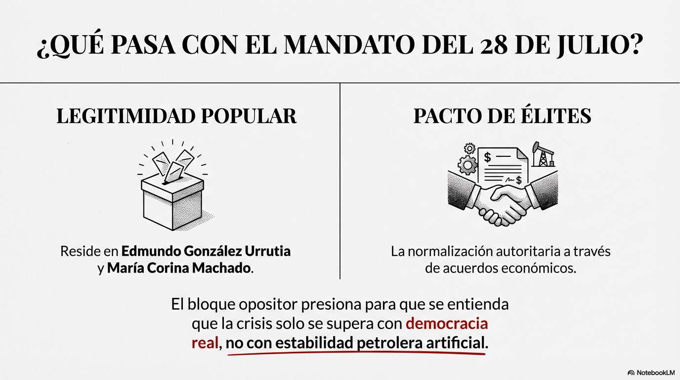 ¿Qué pasa con el mandato del 28 de julio?