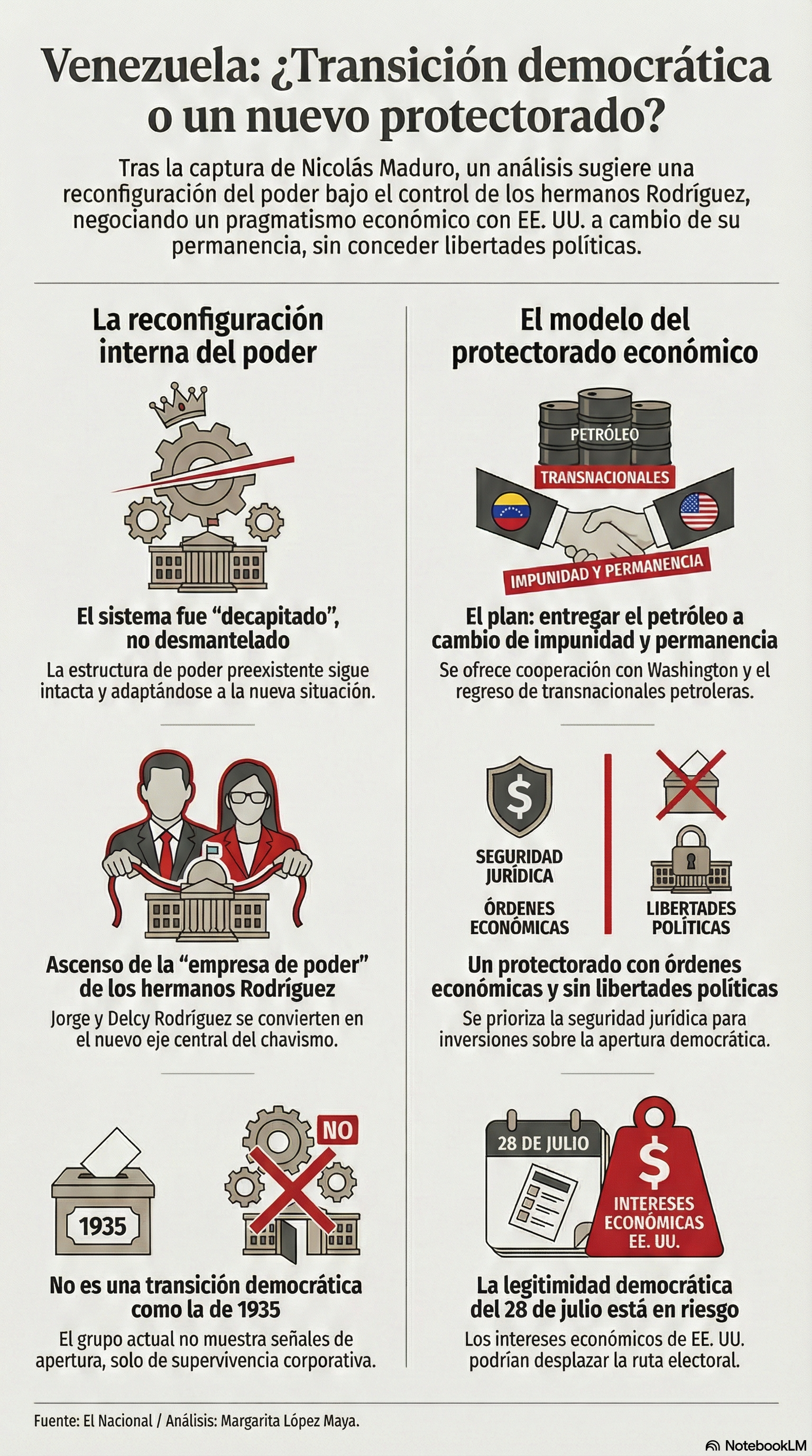 Venezuela: ¿transición democrática o nuevo protectorado?