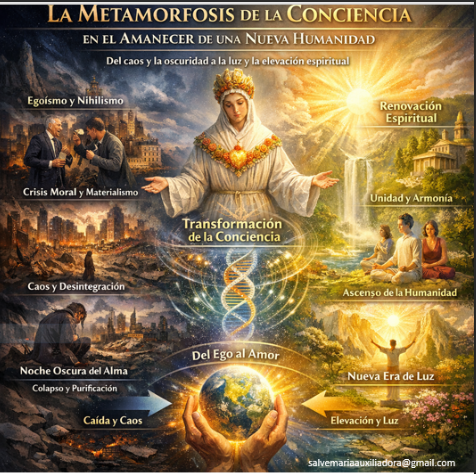 La metamorfosis de la conciencia en el amanecer de una nueva humanidad