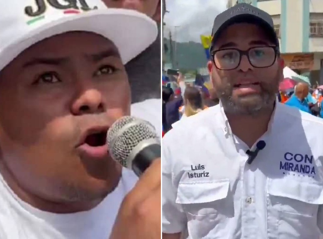 Between hugs and confusion: this was the reunions of Luis Isturiz and Óscar Castañeda after leaving prison Luis Isturiz and Óscar Castañeda