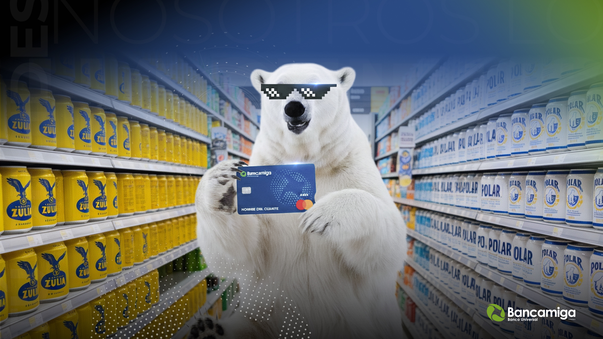 Touchdown financiero: Bancamiga se alía con el oso para vivir la pasión del Super Bowl