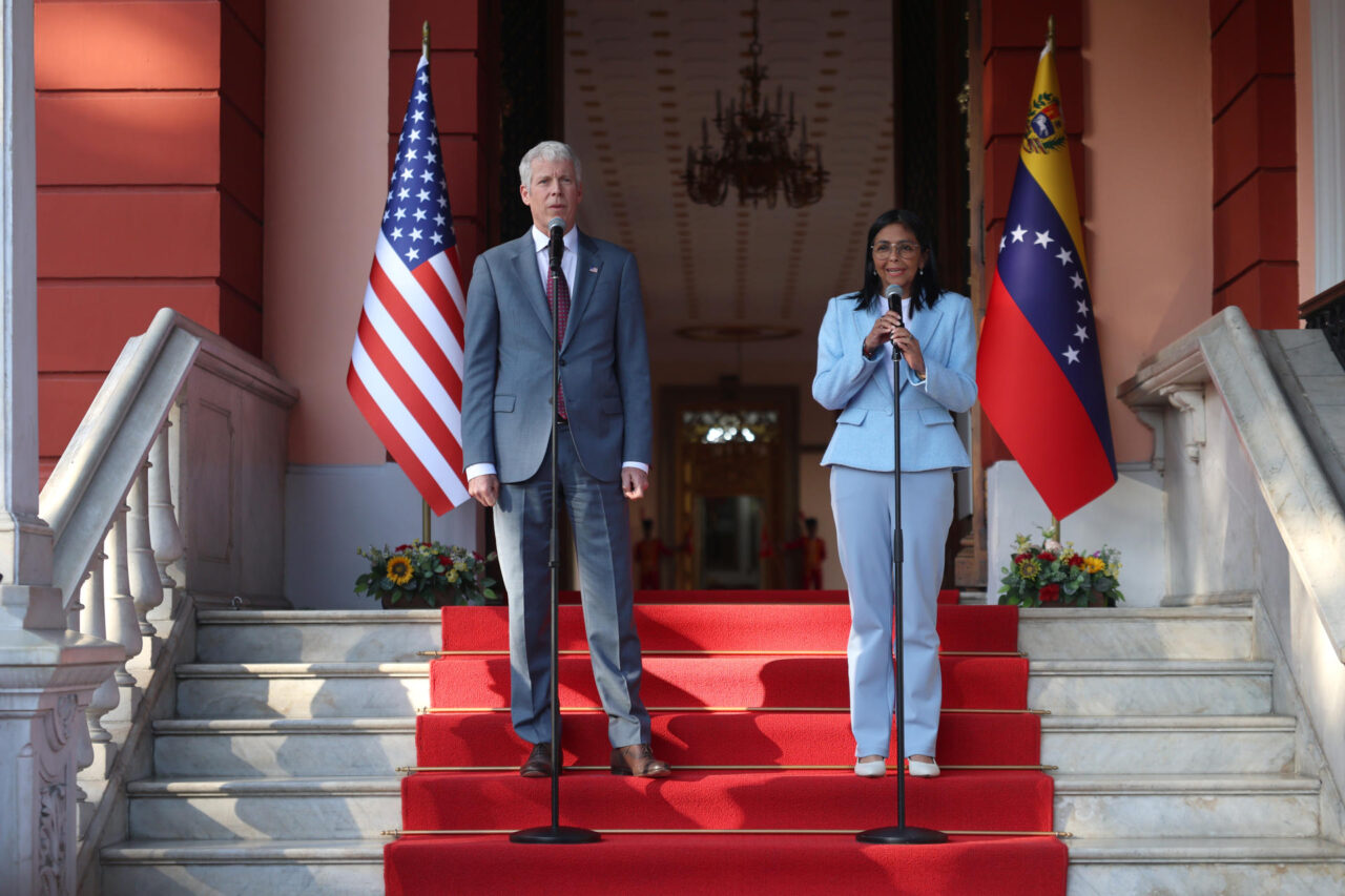 Delcy Rodríguez: I am very happy with the cooperation with the United States Caracas and Washington seal long-term energy agreement in historic US visit