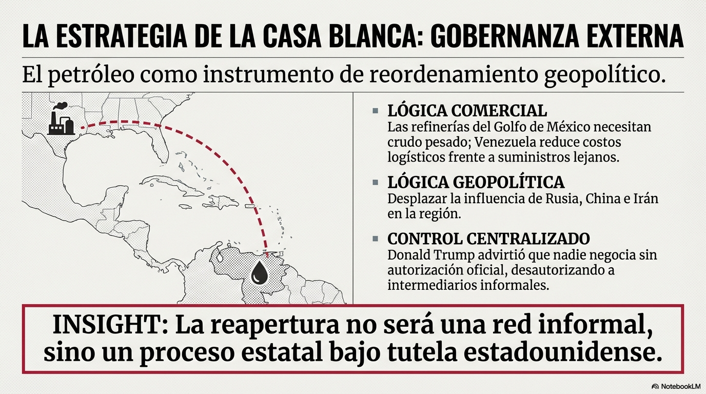 La estrategia de la Casa Blanca: gobernanza externa