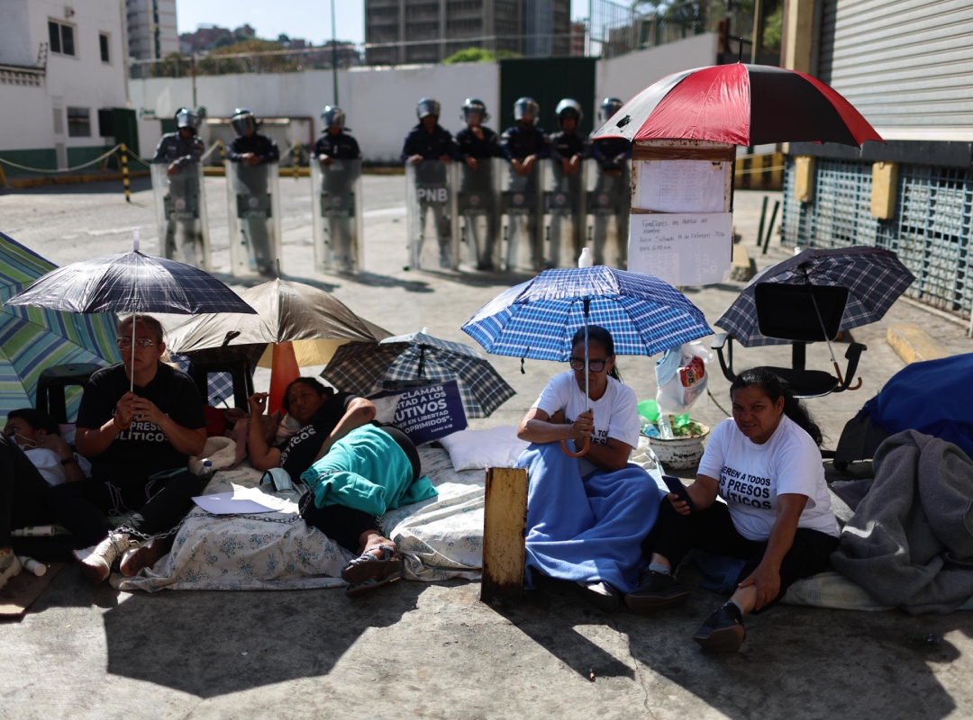 familiares presos políticos