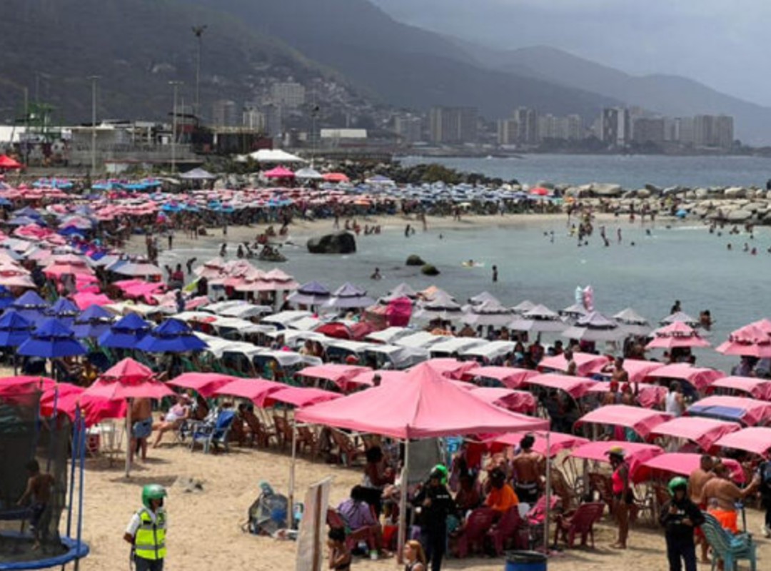 La Guaira registers more than 97% beach occupancy during the first days of Carnival la guaira beach occupation (1)