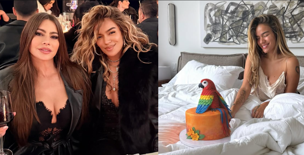 Sofía Vergara acompañó a Karol G en la celebración de su cumpleaños 35